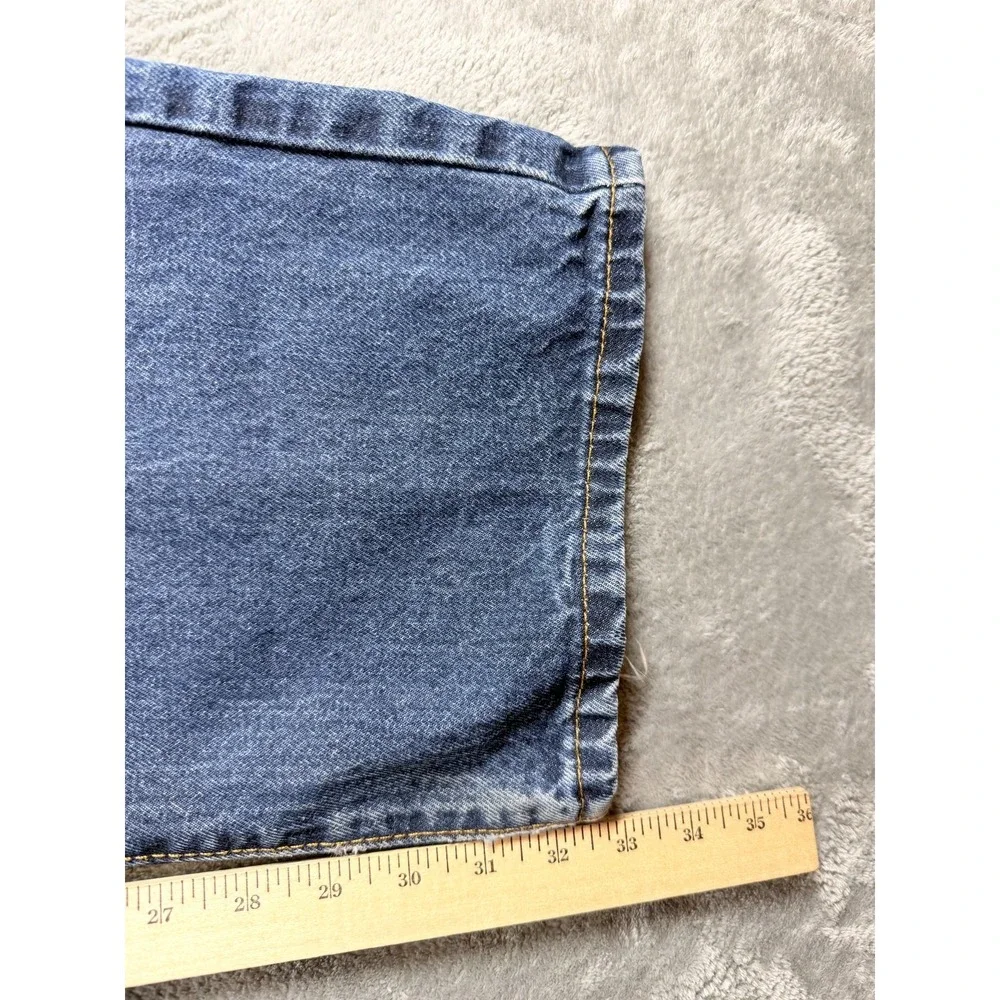 Vtg Levis 517 Boot Cut Jeans Mens 36x32 Blue Denim Red Tab